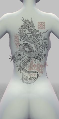 Dragon Tattoo, Tattoos