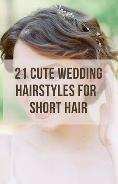 21 Pretty Wedding Hairstyles for Short Hair You'll Love Style Short Hair Formal, Pinned Back Hairstyles For Short Hair, Hair With Side Pinned Back, Bridal Hairstyles For Bob Hair, How To Style A Bob For A Wedding, One Side Up Hairstyles With Clip, Bobbed Wedding Hairstyles, One Side Pulled Back Wedding Hair Short, Short Hairstyle Wedding Guest Ideas