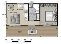 the floor plan for a two bedroom apartment with an attached kitchen and living room area