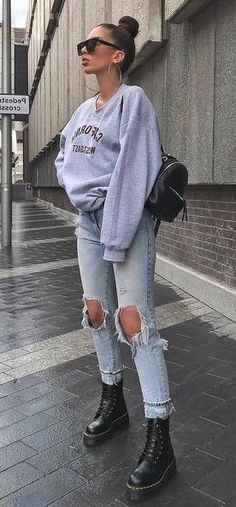 21 Best Spring Outfits Street Style for Women 2020 Cooler Style, Trendy Spring Outfits, Ootd Outfits, Clothing Sites, Outfits Spring, Winter Trends