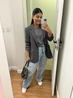 Outfits Casuales, Cute Outfits, Ootd, Plus Size, Blazer, My Style, Beauty