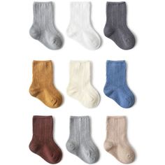 PRICES MAY VARY. MATERIAL: 90% Combed Cotton,3% Nylon,2% Polyester and 5% Spandex.The baby girl socks is high quality,breathable and soft comfortable,suitable for all season. SIZE: The baby socks 0-6 Months(length of Sole 8CM;), baby socks 6-12 Months (length of Sole 10CM), baby socks 12-24 months (1-3T) (length of Sole 12CM), toddler socks boys girls 4t-5t (length of Sole 14CM). NEUTRAL BABY SOCKS: The unique classic style and stretchable elastic toddler boy socks fit good with your babys feet, Solids For Baby, Baby Boy Accessories, Toddler Socks, 6 Month Baby, Cute Socks, Baby Learning, Girls Socks, Colorful Socks