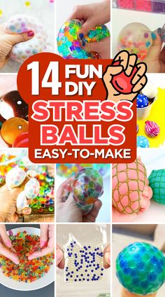 Relax and unwind with these simple and fun stress ball DIYs. Diy Orbeez Crafts, Stressball Diy, Diy Orbeez, Diy Stressball, Ball Ideas, Small Balloons, Halloween Activities For Kids, Relax And Unwind, Balls Recipe