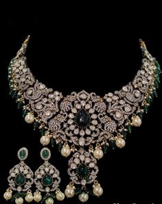 We bring beautiful Jewelry sure to elevate any look! Kindly pay attention to all photos and video and ask questions about the item prior to ordering. Elegant Kundan Necklace With Emerald Stone Work, Elegant Emerald Kundan Necklace With Stone Work, Green Tilla Jewelry Sets For Reception, Elegant Emerald Necklace With Stone Work As Gift, Elegant Green Jewelry Sets For Reception, Exquisite Green Bridal Necklace For Festive Occasions, Exquisite Green Bridal Necklace For Festivities, Green Jewelry Sets With Intricate Design For Reception, Exquisite Hand Set Green Bridal Necklace