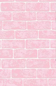 a pink brick wall with white grungy paint on the top and bottom half