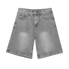 Elevate your summer style with our Wasteland Style 7-Point Denim Shorts. Crafted with attention to detail and a touch of edge, these shorts are perfect for any occasion. The seven-point design ensures a flattering silhouette, while the premium denim material offers both comfort and durability. Make a statement this season with these exclusive shorts. Trendy Jean Shorts With Five Pockets, Trendy Gray Jean Shorts For Spring, Gray Jean Shorts For Summer, Mid-rise Five Pocket Summer Shorts, Mid-rise Five-pocket Summer Shorts, Trendy Shorts With Five Pockets, Trendy Gray Cotton Jean Shorts, Casual Gray Jean Shorts For Spring, Trendy Gray Shorts For Summer