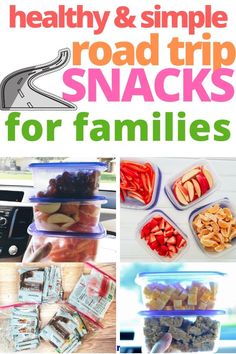 healthy and simple road trip snacks for families