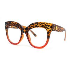 Why sacrifice style for performance? These classic oversized horn rim hipster cat eye shape plastic blue light filter lens computer glasses will give you the elegant studious look with impeccable vision aid. (c269) Size: 5 3/4" (145mm) x 2 1/2" (63mm).  Color: Red.  Gender: female.  Age Group: adult. Wire Rimmed Glasses, Rimmed Glasses, Hipster Cat, Computer Glasses, Light Filter, Eye Shape, Eye Shapes, Blue Light, Tortoise