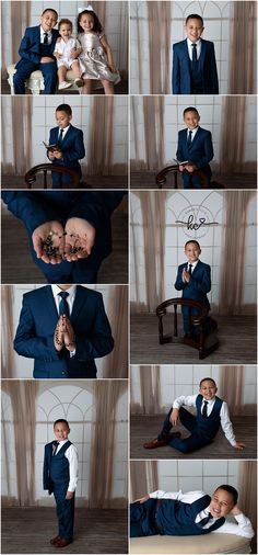 a man in a suit and tie posing for pictures