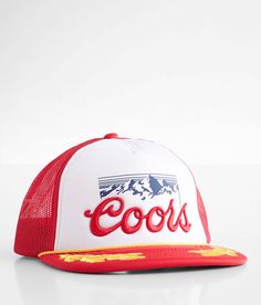 American Needle Coors Banquet Trucker Hat - White/Red , Men's Redwhite Embroidered snapback hat One size fits most. 100% Polyester. Apparel & Accessories > Clothing Accessories > Hats Red 5-panel Snapback Hat For Baseball Season, Red Trucker Hat With Embroidered Logo And Flat Brim, Red 5-panel Hat For Baseball Season, Coors Banquet, Mens Trucker Hat, Hat For Men, Men's Hats, Fit Ideas, Accessories Clothing