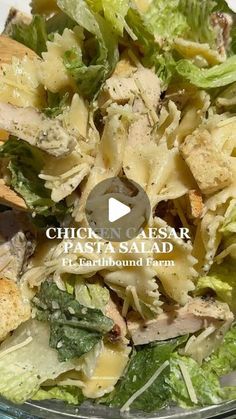 Cassandra Lepore, MS, RD | Dietitian on Instagram: "#ad SCREENSHOT + SAVE this Chicken Caesar Pasta Salad Recipe ft. @earthboundfarm Organic Caesar Salad Kit! 🥗

This meal is convenient, nutritious, and OH so delicious!

What you’ll need:
1. Earthbound Farm Organic Caesar Salad Kit from @costco
2. Pasta
3. Grilled Chicken

Make sure to stop by @costco to grab Earthbound Farm’s Organic Caesar Salad Kit, which makes for the perfect appetizer/starter on its own or you can add your favorite protein and carb source for a quick & easy weeknight dinner!" Chicken Caesar Pasta, Caesar Pasta Salad, Salad Kit, Caesar Pasta, Cold Salads, Chicken Caesar Pasta Salad, Salad Kits, Chicken Caesar, Pasta Salad Recipe