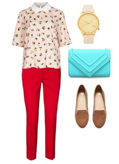 Styling Red Pants, How To Style, 5 Ways