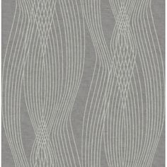 grey and white wallpaper with wavy lines