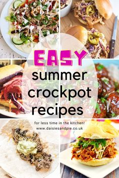 25 easy summer crockpot recipes for less time in the kitchen