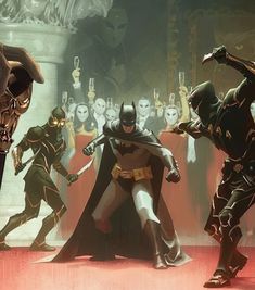 an image of batman and other characters in costume