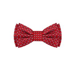 A Rich Red Red Tie As A Summer Gift, Classic Red Ties For Summer, Red Fitted Summer Tie, Types Of Bows, Tie Bow Tie, Silk Bow Ties, Red Zone, Red And Brown, Fabric Red