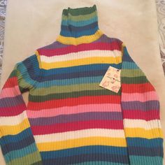 New/Unworn Multi Striped Sweater Non Smoking Home Girls Size Small/5 Will Bundle Like Marked Items 3/$30 Butterfly Sweater, Girl Patches, Kids Cardigans, Varsity Sweater, Girls Cardigan, Heart Sweater, Cold Shoulder Sweater, Girls Stripes, Fuzzy Sweater