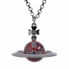 PRICES MAY VARY. UNIQUE DESIGN: Discover the allure of the cosmos with our Black and Red Saturn Necklace for Women. This eye-catching piece features a punk cross and a stunning red Saturn pendant, making it a must-have accessory for those who appreciate unique jewelry. DIMENSIONS: Pendant Size: 6 x 5 cm (2.36 x 2 inches), Chain Length: 80 cm (31.4 inches), Weight: 100 g (3.5 oz) HIGH-QUALITY MATERIALS: Crafted from premium alloy, this necklace boasts a deep red, crystal quartz Saturn pendant sur Steven Universe Jewelry, Black And Red Accessories, Red Aesthetic Fashion, Black And Red Jewelry, Planet Accessories, Red And Black Outfit, Saturn Pendant, Planet Pendant, Saturn Necklace