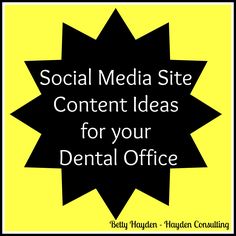 social media help for dentists Dental Manager, Dental Marketing Social Media, Dental Office Management, Dental Office Manager, Dentist Social Media, Dental Spa