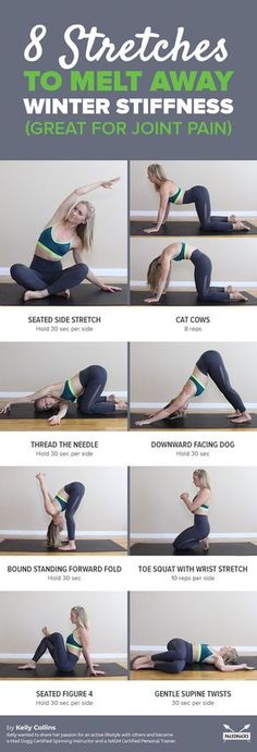 a poster showing how to stretch out and do the splits in front of your head