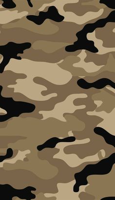 a white circle is in the middle of a camouflage pattern