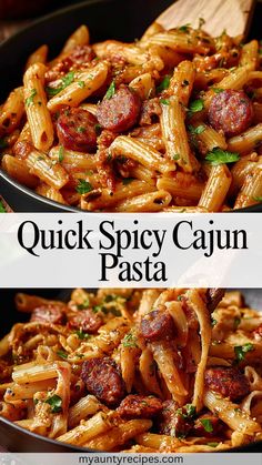 Spicy Chicken And Sausage Pasta, Summer Sausage Dinner Recipes, Gluten Free Cajun Pasta, Cheesy Sausage Recipes, Things To Cook With Sausage, Smoked Sausage Bowtie Pasta, Spicy Pasta With Sausage, Creamy Spicy Italian Sausage Pasta, Pasta Recipes With Smoked Sausage