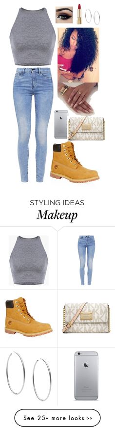 "Football game" by brooklyn-fashion1 on Polyvore featuring G-Star, Timberland, Ardell, Dolce&Gabbana and Michael Kors Outfit Swag, Free Runs, Light Jeans, Women Nike, White Handbag, Nike Roshe, Top Light