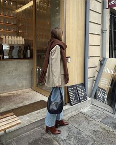 Chique Outfit, Nashville Outfits, Autumn Fits, Cold Outfits, City Outfits, Winter Mode, Paris Outfits, Looks Street Style, Mode Inspo