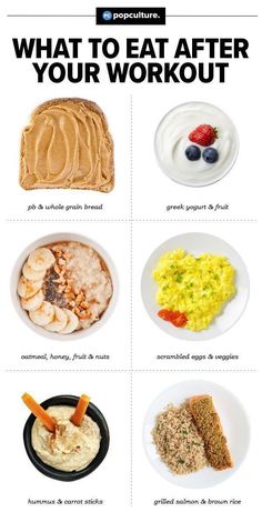 These foods should be eaten after workout is doneThis is really helathy and helpful in staying fit After Workout Snack, Pasti Fit, Resep Smoothie, Post Workout Snacks, Things To Eat, Healthy Weight Gain