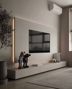 Minimalist Tv Unit Scandinavian Tv Unit Rustic Tv Unit | Minimalist Living Room Furniture Home Hall Design, Living Room Design Inspiration, 아파트 인테리어, Hall Design, Decor Living Room, Living Room Tv