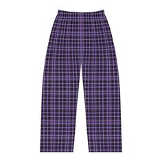 .: Material: 100% brushed polyester .: Light fabric (5.6 oz/yd² (190 g/m .: Elastic waistband .: Printed-in size and care label Purple Pjs, Plaid Pajamas, Purple Plaid, Sleep Shorts, Pajama Robe, Care Label, G M, Light Fabric, Violet