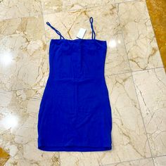 Better Be Royal Blue Body On Spaghetti Strap Mini Dress. Size On Tag Is Listed As A Junior Medium. Spaghetti Strap Mini Dress, Body On, Royal Blue, Spaghetti Strap, Colorful Dresses, Spaghetti, Color Blue, Mini Dress, Womens Dresses