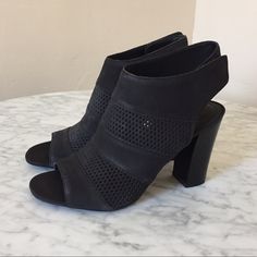 Online Reviewers Love These, But They Don't Fit Me. Perfect Way To Get Height And Stay Comfortable And Versatile! Black, 3" Heel. New In Box, Retails For $120. Gray High Heel Synthetic Heels, Black Ankle-high Sandals With Reinforced Heel, Chic Gray Heels For Summer, Chic Gray Summer Heels, Chic Gray Block Heel Shoes, Chic Gray Closed Toe Heels, Gray High Heels Medium Width, Gray High Heels For Spring, Gray Closed Toe Heels For Summer