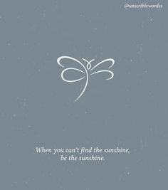 a quote on the side of a gray background with a white butterfly flying over it