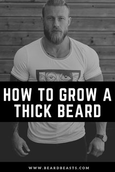 Men With Grey Hair, How To Get Thick, Grow Beard, Beard Grooming, Beard Care, Lifestyle Changes, Beard Styles