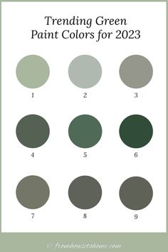 the best nature inspired green paint colors for 2020