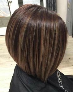 Embracing Elegance: The Beauty of Short Brown Hair Ideas Short Brown Hair Ideas, 15 Hairstyles, Brown Hair Ideas, Stacked Bob Haircuts, Hairstyles Trending, Rambut Brunette, Haircuts Ideas, Stacked Bob, Shaggy Bob