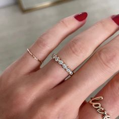 A modern update to the classic eternity band. Platinum or 14k solid gold Diamonds: G/H color VS clarity 1.08 carats, 18 diamonds (~.06 pt each) Carat total weights based on finger size 6 3.5 mm width We recommend ordering 1/4 of a size up from your true finger size to avoid a snug fit, as eternity bands cannot be resized This item is Final Sale and excluded from all promotional discounts. Bezel Eternity Band, Necklace Length Guide, Bracelet Size Chart, Oval Cut Engagement Ring, Kids Rings, Kids Bracelets, Kids Earrings, Ring Sizer, Eternity Band