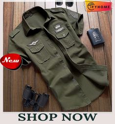 Men's Shirt Work Shirt Button Up Shirt Summer Shirt Black White Army Green Royal Blue Khaki Short Sleeve Plain Turndown Daily Holiday Button-down Clothing Apparel Cotton Streetwear Simple Casual Collared Utility Shirt For Outdoor, Khaki Outdoor Shirt With Button Closure, Solid Outdoor Shirt With Buttons, Khaki Buttoned Tops For Outdoor, Solid Buttoned Shirt For Outdoor, Military Short Sleeve Outdoor Shirt, Military Style Short Sleeve Outdoor Shirt, Military Style Button-up Shirt With Pockets, Military Short Sleeve Shirt For Outdoor