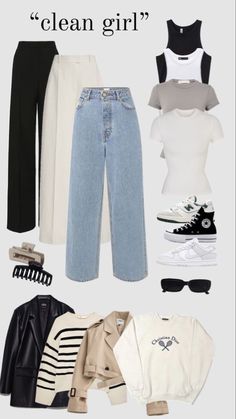 Capsule Wardrobe Casual, Fashion Capsule Wardrobe, Clothes And Shoes, Everyday Fashion Outfits, Casual Day Outfits, Wardrobe Outfits, Easy Trendy Outfits, Looks Chic