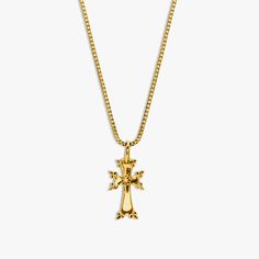 Exclusively made for the Armenian Chruch in England and Ireland, on special request of the Bishop, this Armenian Cross necklace is a stunning piece of jewellery featuring detailed design. The back features engraving mentioning - Armenian Church in UK & Ireland. Made of silver, the cross is complemented by a silver box chain of 19-inch length. A thoughtful gift to your loved ones. Please note that 30% of the retail proceeds will be donated to the church. Armenian Cross, Armenian Church, Detailed Design, Silver Box, Cross Jewelry, Unisex Gifts, Box Chain, The Cross, The Church