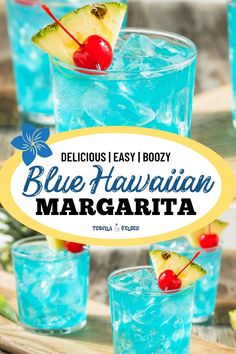 blue hawaiian margarita recipe Blue Hawaiian Margarita, Blue Malibu Drink, Hawaiian Drinks Non Alcoholic, Blue Hawaii Drink, Hawaiian Margarita, Blue Margaritas, Blue Hawaiian Drink, Blue Margarita Recipe, Marg Recipe