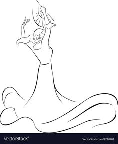 a woman with a bird on her hand in the style of line art, black and white