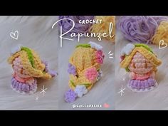 Rapunzel Crochet Pattern Free, Crochet Disney Princess, Disney Princess Crochet, Crochet Rapunzel, Rapunzel Crochet, Ariel Amigurumi, Rapunzel Amigurumi, Disney Crochet, Rapunzel Disney