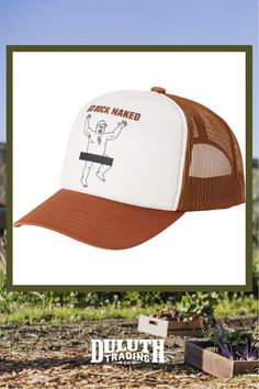 You’ll be the life of the truck stop – or pretty much anywhere – when you sport a trucker-style cap emblazoned with hilarious Duluth artwork. Outdoor Graphic Print Snapback Trucker Hat, Game Day Trucker Snapback Hat, Graphic Print Trucker Hat For Streetwear, Outdoor Graphic Print Adjustable Baseball Cap, Trucker Hat With Graphic Print, Graphic Print Trucker Hat, Outdoor Trucker Hat With Letter Print, Sports Trucker Hat With Letter Print, Trucker Baseball Cap With Graphic Print