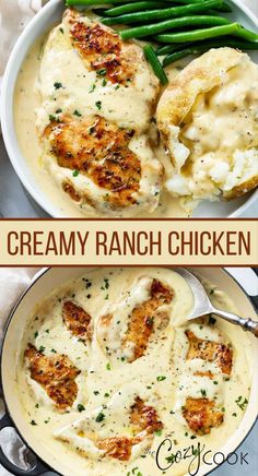 Beautifully grilled chicken served with a creamy ranch sauce. Best served with fresh green beans and mashed or baked potatoes Cheap Light Dinner Ideas, Chicken Dinner Recipes Easy, Creamy Ranch Chicken, Easy Chicken Dinner, Creamy Ranch, Dinner Recipes Easy, Salad Pasta, Easy Chicken Dinner Recipes, Health Dinner