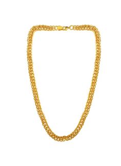 Menjewell Classic & Lustrous Gold Interlocked Link Design Brass Chain For Men Rs. 489/- Gold Plated Chain For men,Gold Plated Chain For You, Mens Chains Online,  Buy Mens Chains Online, Buy Designer Mens Chains Online,  Buy Traditional Mens Chains, Buy modern Mens Chains Rings Chain, Mens Fashion Jewelry, Link Design