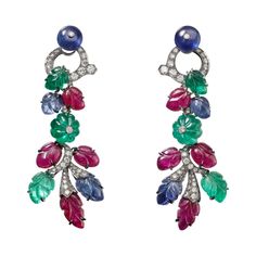 ZOCA Real 925 Sterling Silver Engraved Gemstone Drop Earring for Women Colorful Fruit New Earrings Elegant Multi-stone Earrings For Party, Luxury Multicolor Earrings For Formal Occasion, Elegant Multicolor Earrings For Formal Occasions, Luxury Gemstone Accented Earrings For Party, Luxury Multicolor Earrings For Evening, Elegant Multicolor Multi-stone Earrings, Elegant Silver Multi-stone Earrings, Luxury Jeweled Earrings For Evening, Luxury Jeweled Earrings For Formal Occasions