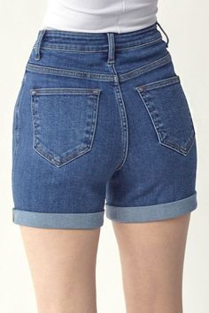 Make your own rules in these High Rise Double Rolled Up Shorts! With their perfect stretch denim, these shorts are a must-have for your wardrobe. Cuff is stitched in place Rise 11.75" | Inseam 4.25" in size S- Model Info: Height 5'7" | Waist 24" | Hip 35" 80%Cotton 18%Polyester 2%Spandex Fashion Truck, Vancouver Fashion, Cuffed Shorts, High Rise Denim, Black Slip Ons, Small Waist, Baby Romper, Roll Up, S Models