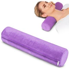 PRICES MAY VARY. PAIN RELIEF- Our round cervical pillow for neck pain is ergonomically designed to help provide a therapeutic sleep posture to relieve or prevent head, back, neck, and shoulder pain caused from uncomfortable sleep and poor spinal alignment THE PERFECT PILLOW- This cervical support pillow can serve as a multi-purpose pillow, can be used as an arm rest or serve as a cervical roll cushion for lumbar support on your chair, perfect for laying in bed to read a book or watch tv, or even Forward Head Posture Exercises, Pillow Memory, Sleep Posture, Neck And Shoulder Muscles, Cervical Pillow, Forward Head Posture, Posture Exercises, Cervical Pillows, Neck And Shoulder Pain